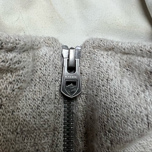 Kuhl Fleece Full Zip Jacket Mountain Culture Sierra Nevada Logo Size Small Flaws - Picture 6 of 12